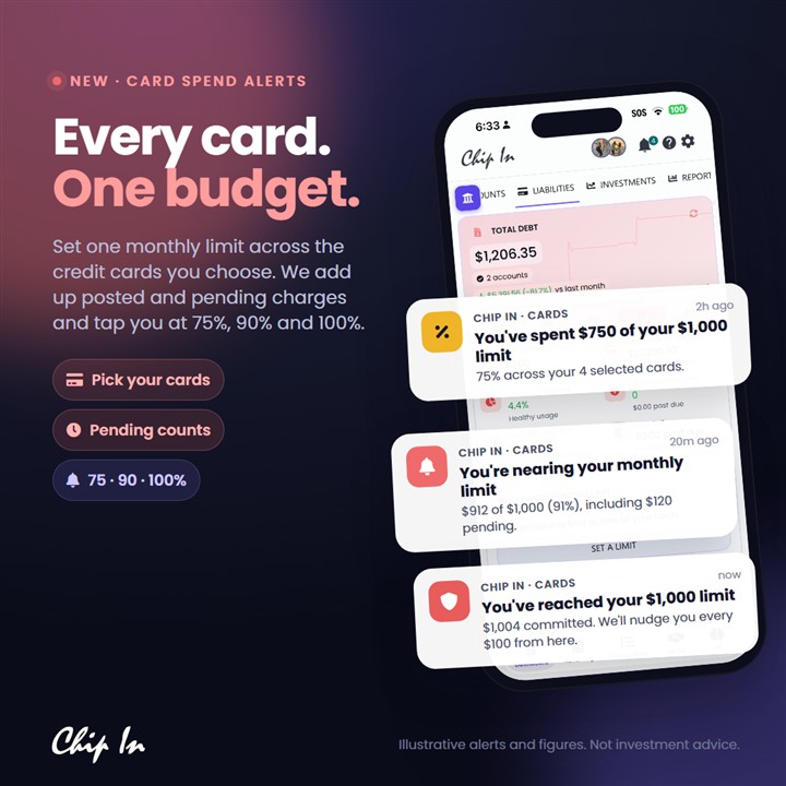 Every card. One budget.